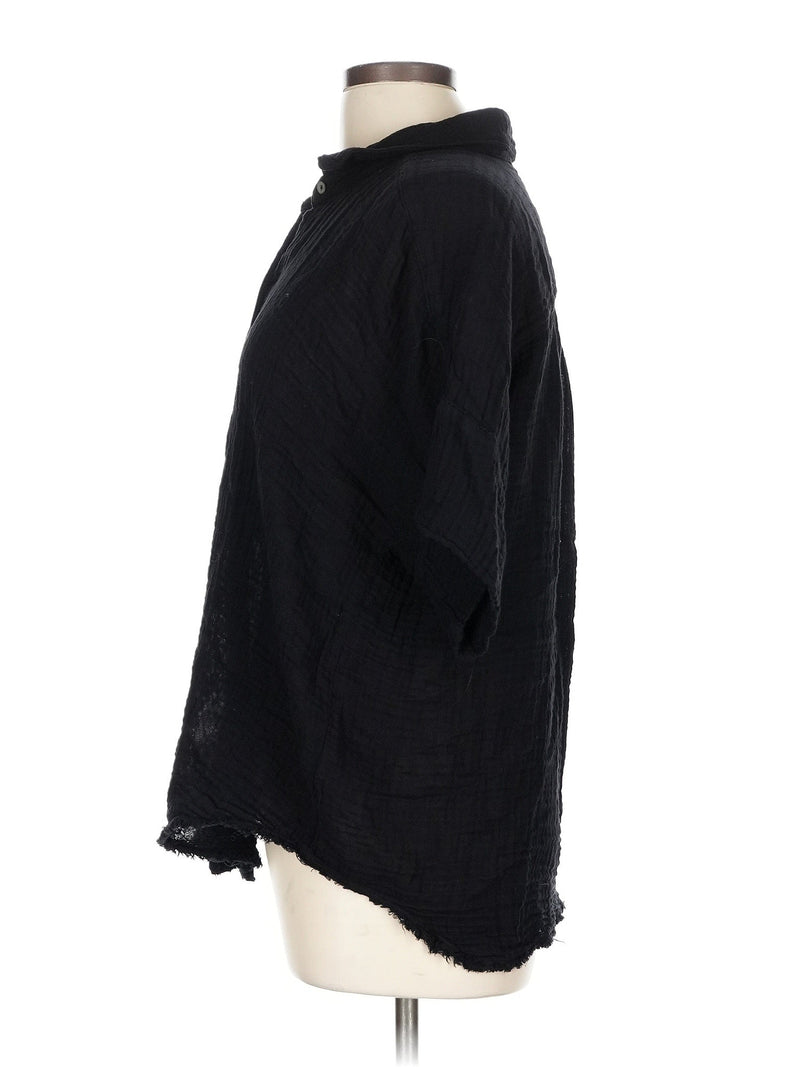 3/4 Sleeve Button Down Shirt