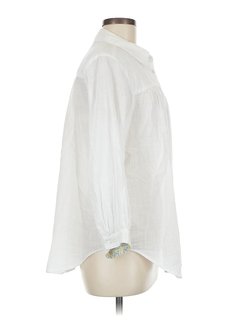 3/4 Sleeve Button Down Shirt