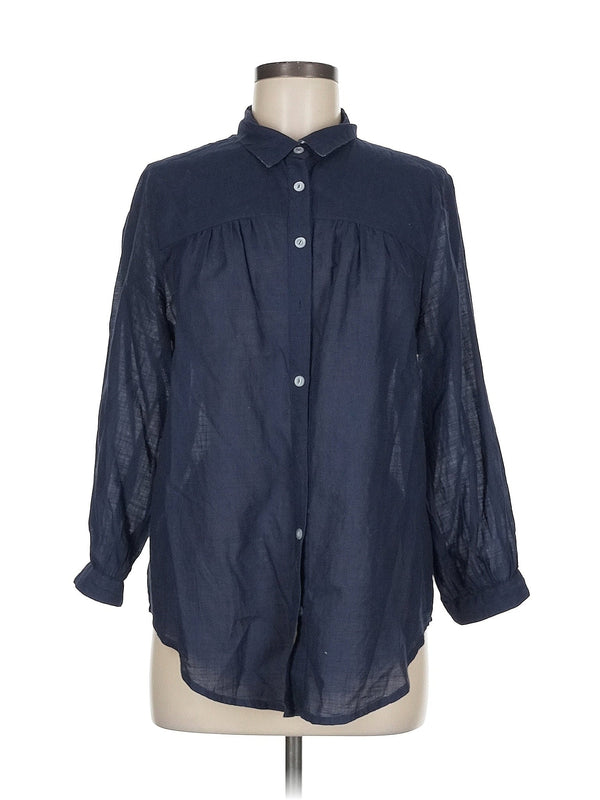3/4 Sleeve Button Down Shirt