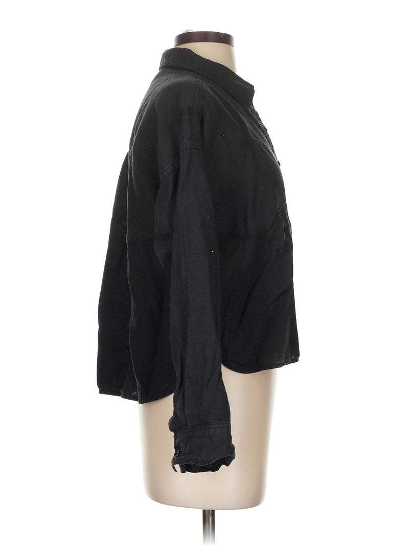 3/4 Sleeve Button Down Shirt