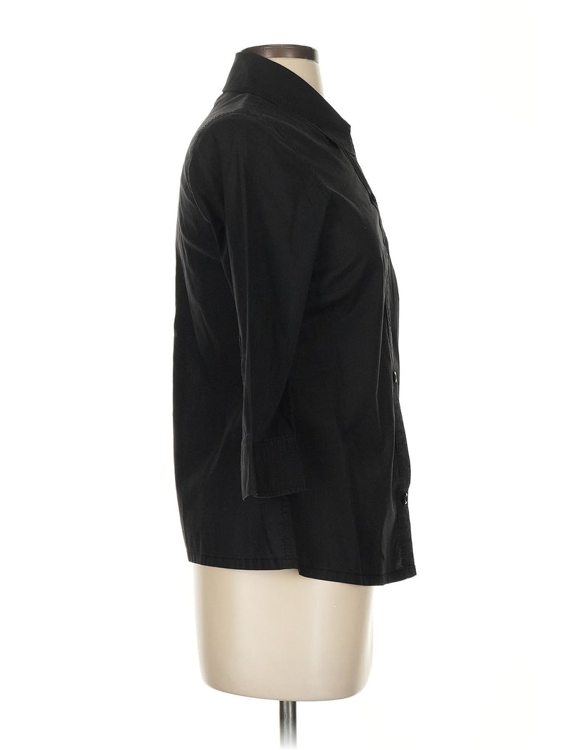 3/4 Sleeve Button Down Shirt