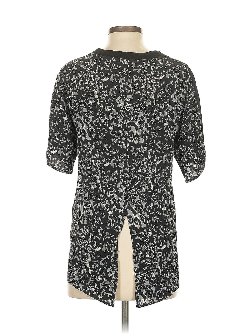 Short Sleeve Silk Top