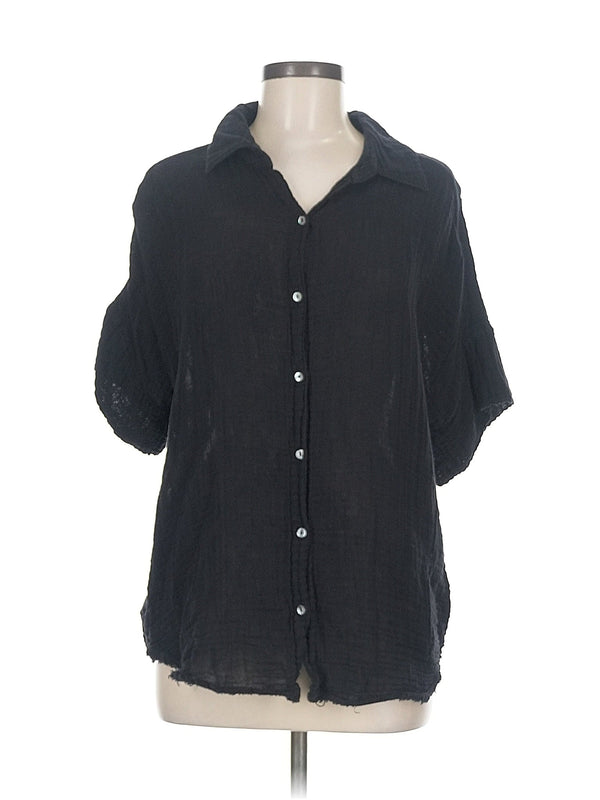 3/4 Sleeve Button Down Shirt