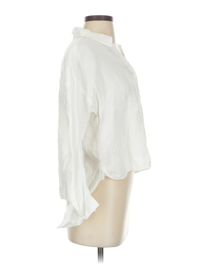 3/4 Sleeve Button Down Shirt