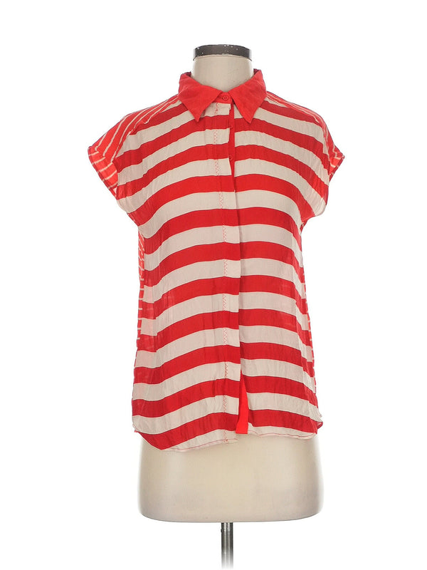 Short Sleeve Silk Top