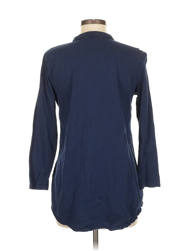 3/4 Sleeve Button Down Shirt