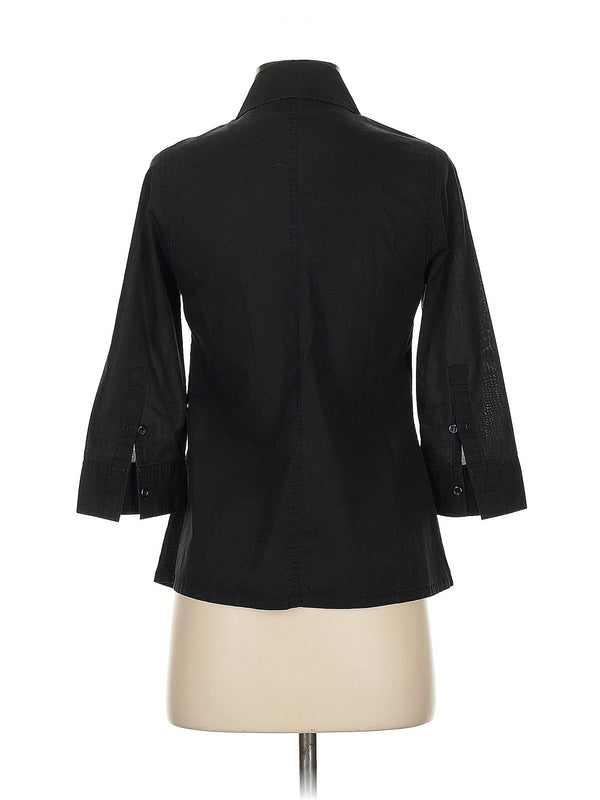 3/4 Sleeve Button Down Shirt