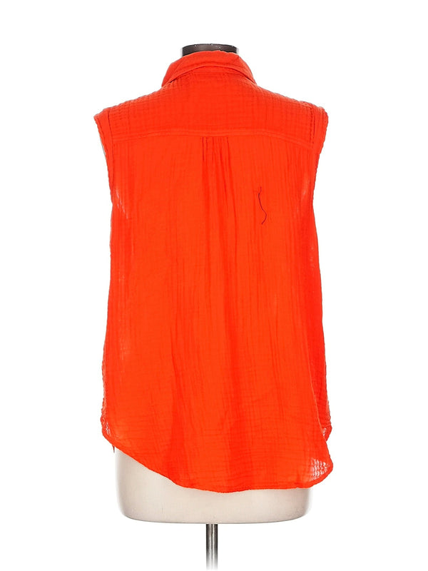 Sleeveless Button Down Shirt