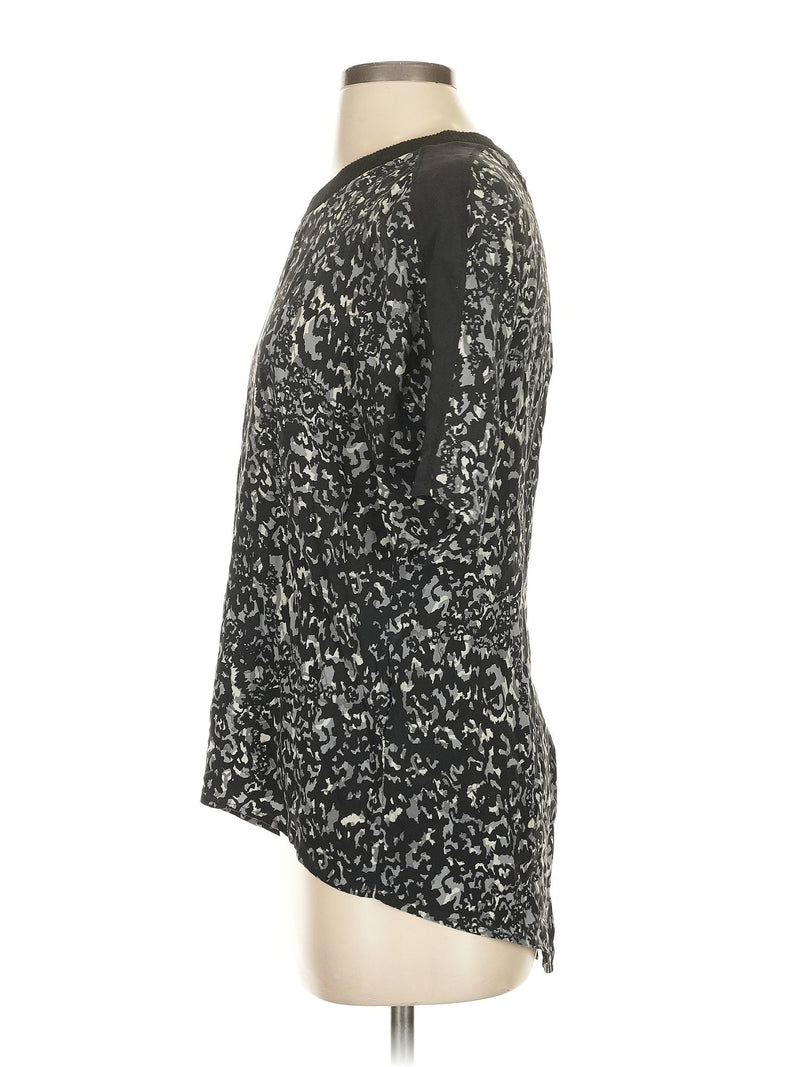 Short Sleeve Silk Top