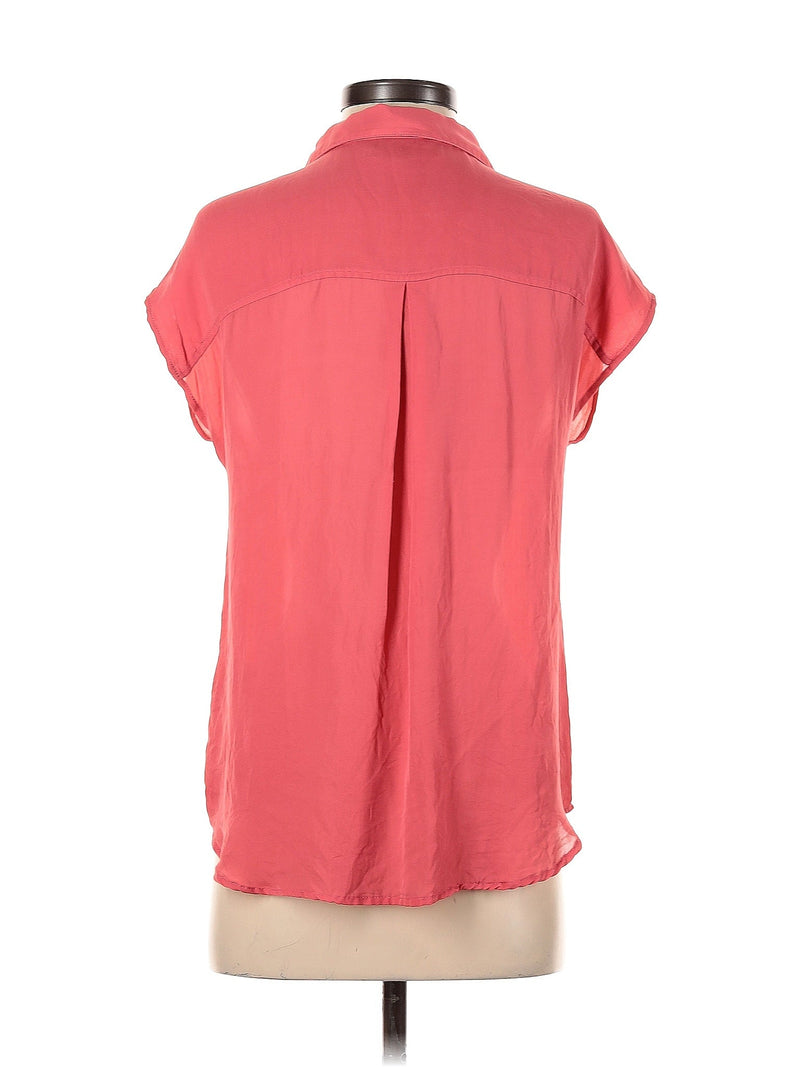 Short Sleeve Silk Top
