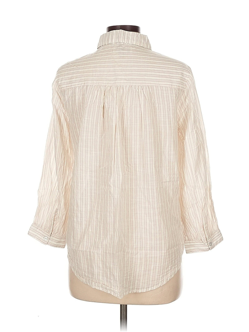 3/4 Sleeve Button Down Shirt