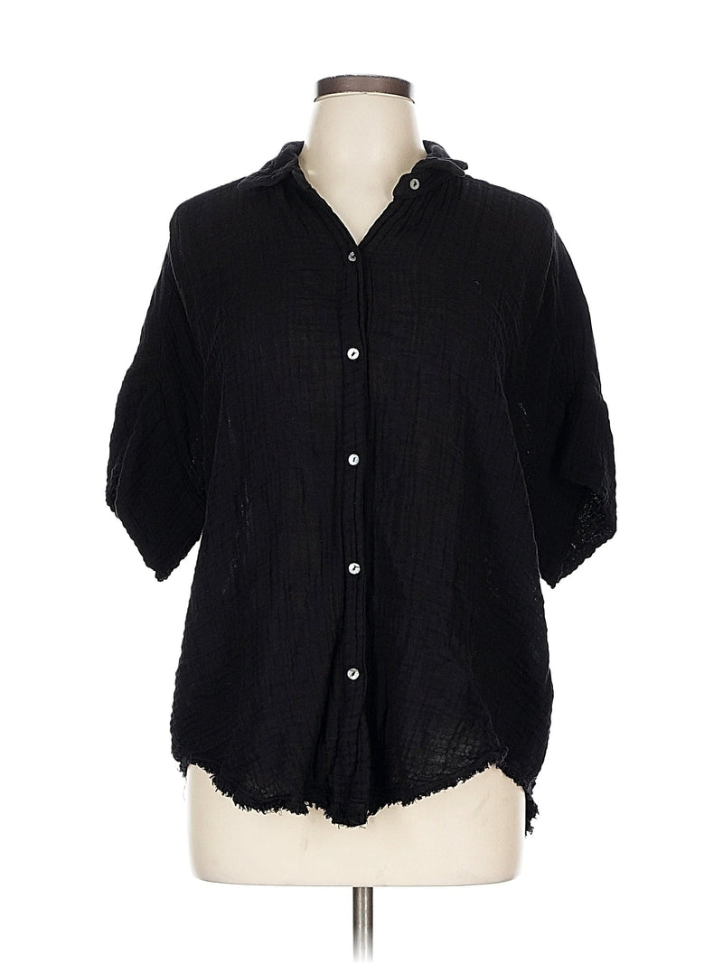 3/4 Sleeve Button Down Shirt