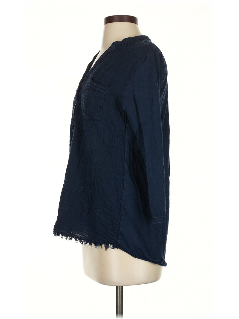 3/4 Sleeve Button Down Shirt