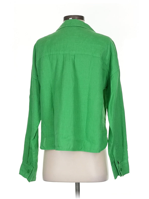 3/4 Sleeve Button Down Shirt