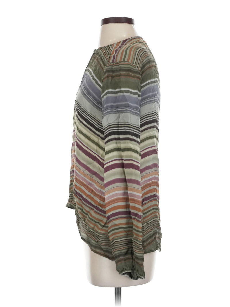 Long Sleeve Silk Top