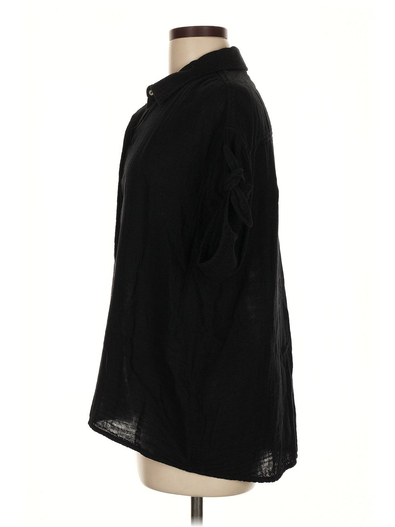 3/4 Sleeve Button Down Shirt