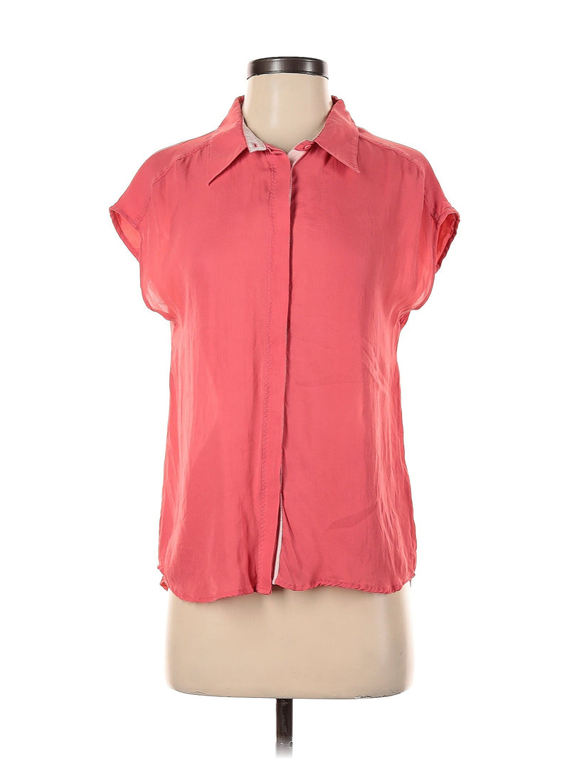 Short Sleeve Silk Top