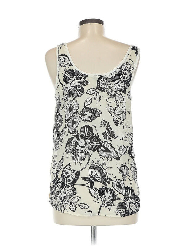 Sleeveless Silk Top