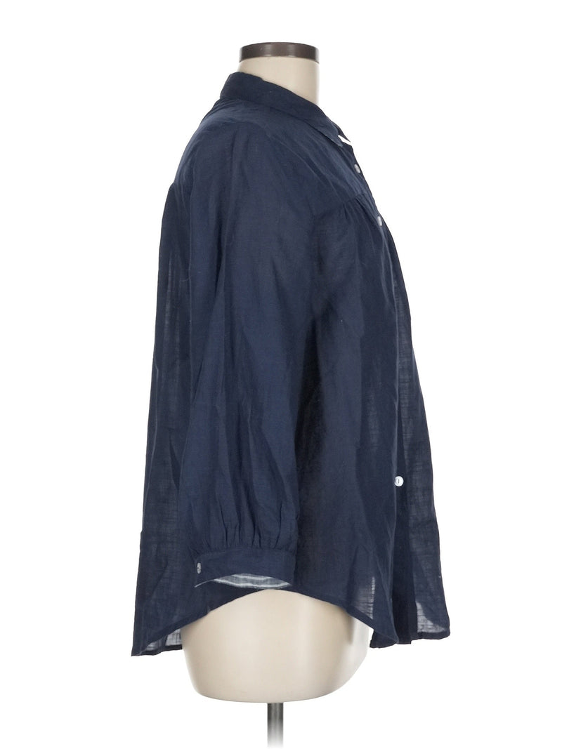 3/4 Sleeve Button Down Shirt