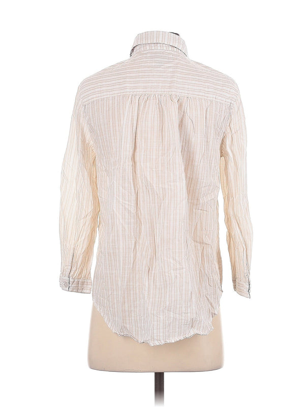 3/4 Sleeve Button Down Shirt