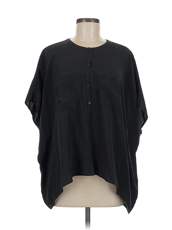Short Sleeve Silk Top
