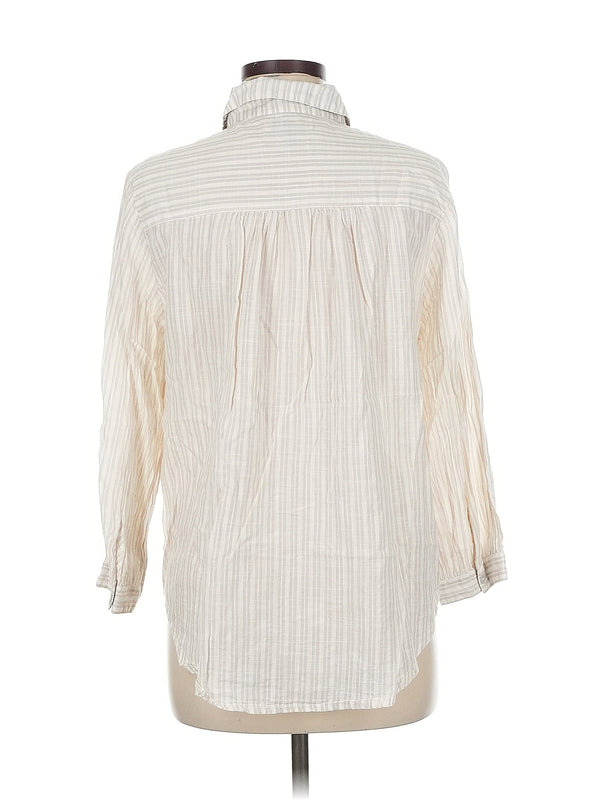 3/4 Sleeve Button Down Shirt