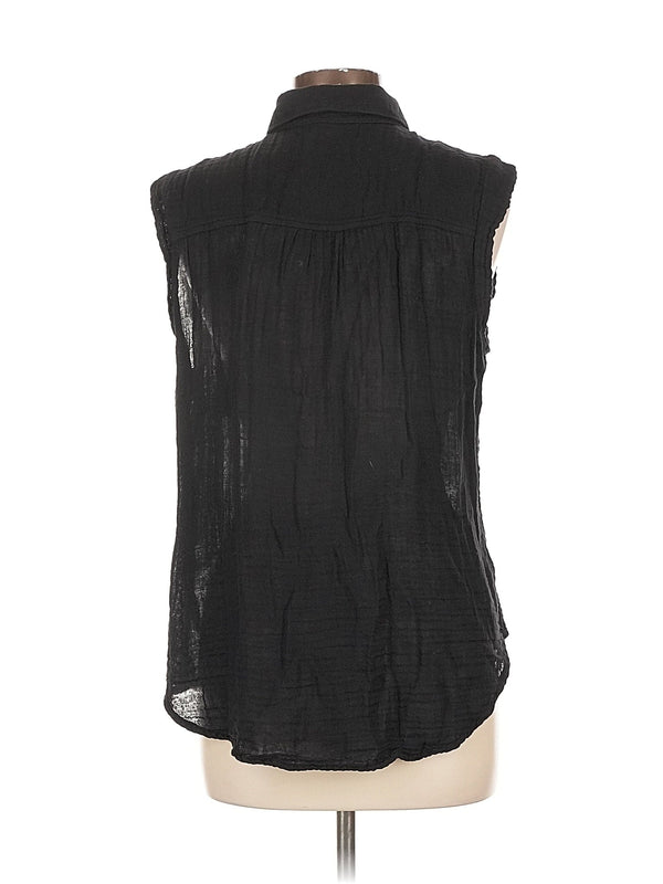 Sleeveless Button Down Shirt