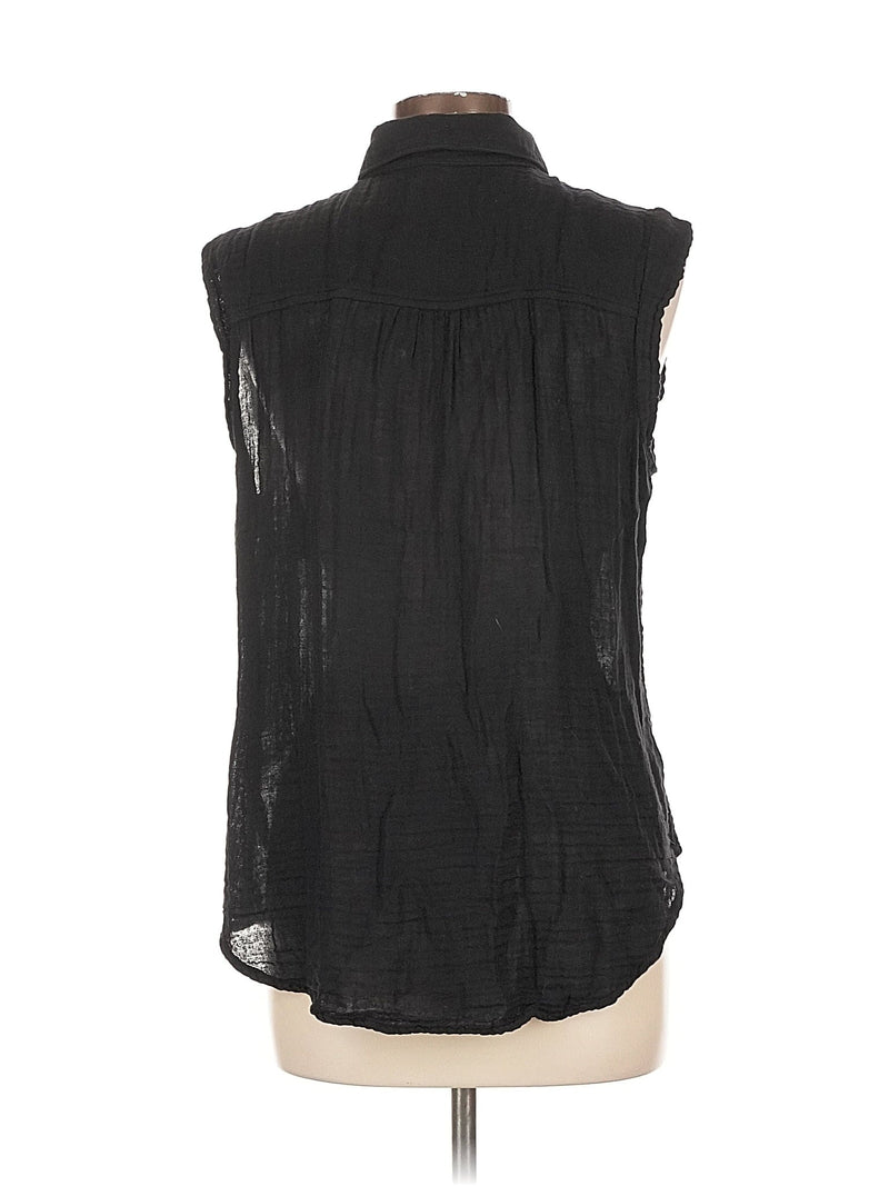 Sleeveless Button Down Shirt