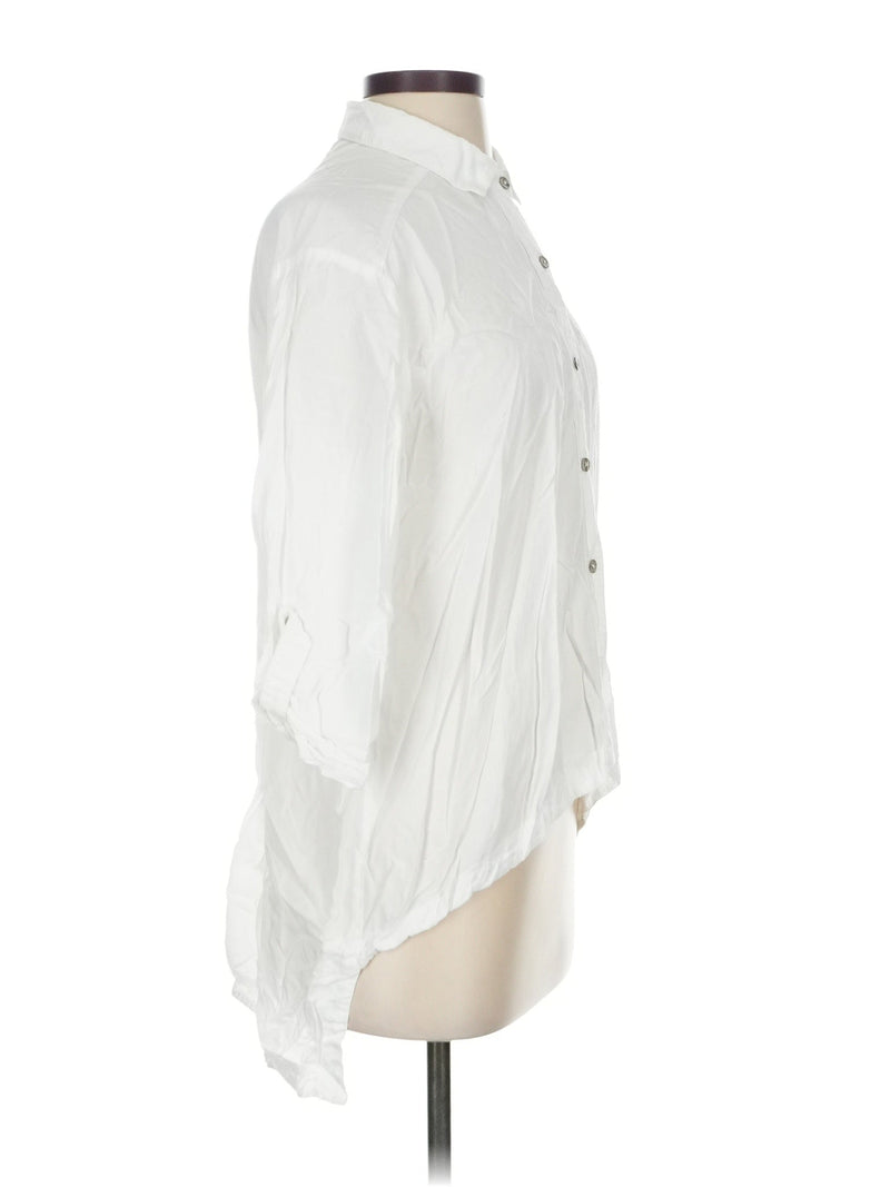 3/4 Sleeve Button Down Shirt