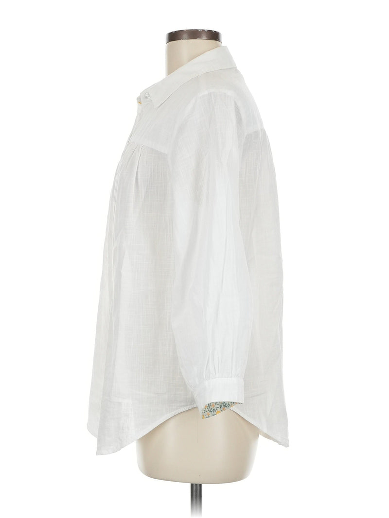 3/4 Sleeve Button Down Shirt