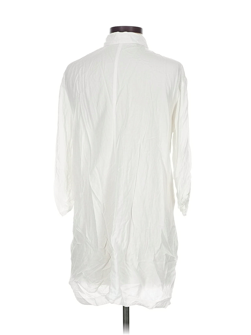 3/4 Sleeve Button Down Shirt