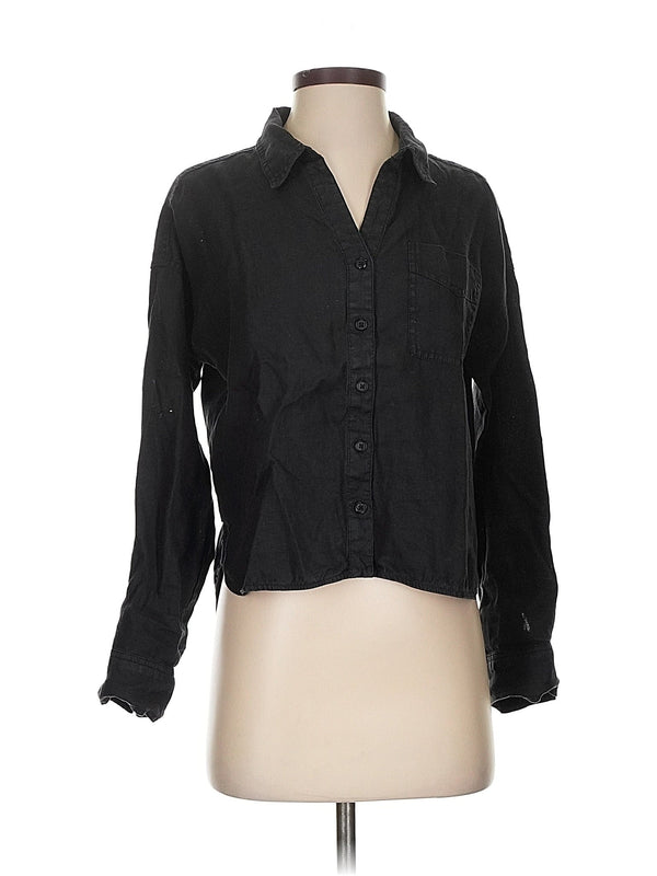 3/4 Sleeve Button Down Shirt