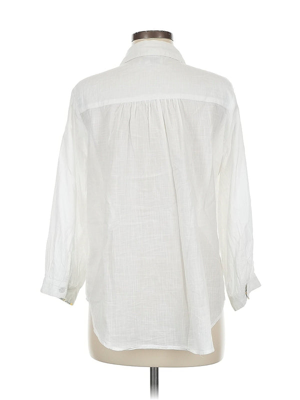 3/4 Sleeve Button Down Shirt