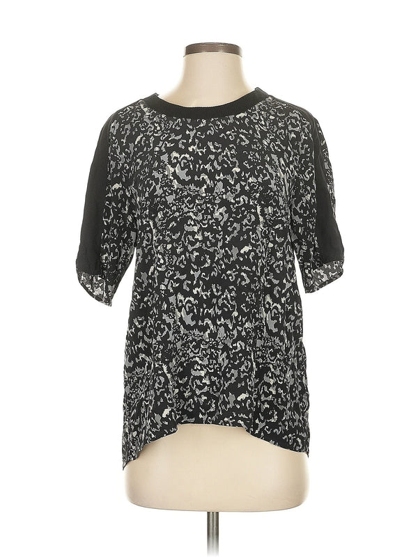 Short Sleeve Silk Top